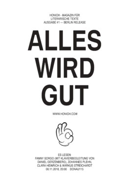 Honich – Magazin für literarische Texte